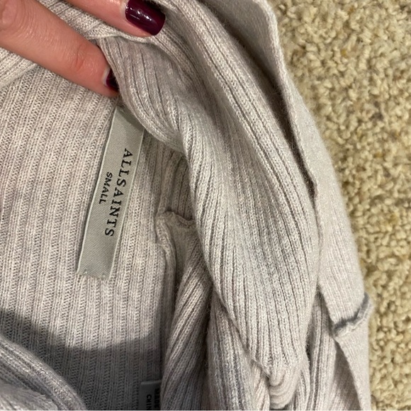 Allsaints Rio Roll Neck Wool Blend Sweater - Picture 6 of 9